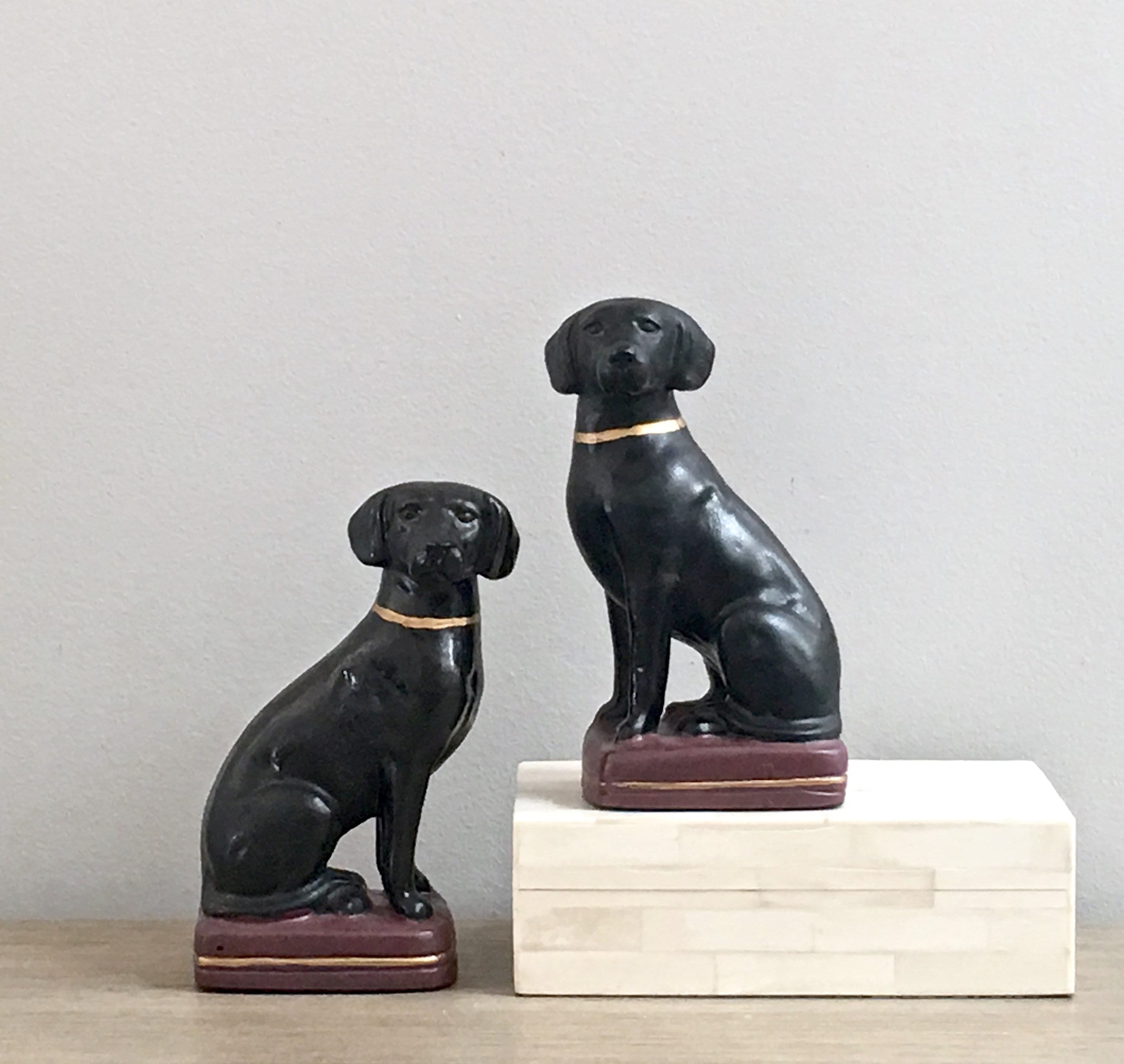 labrador yard statues