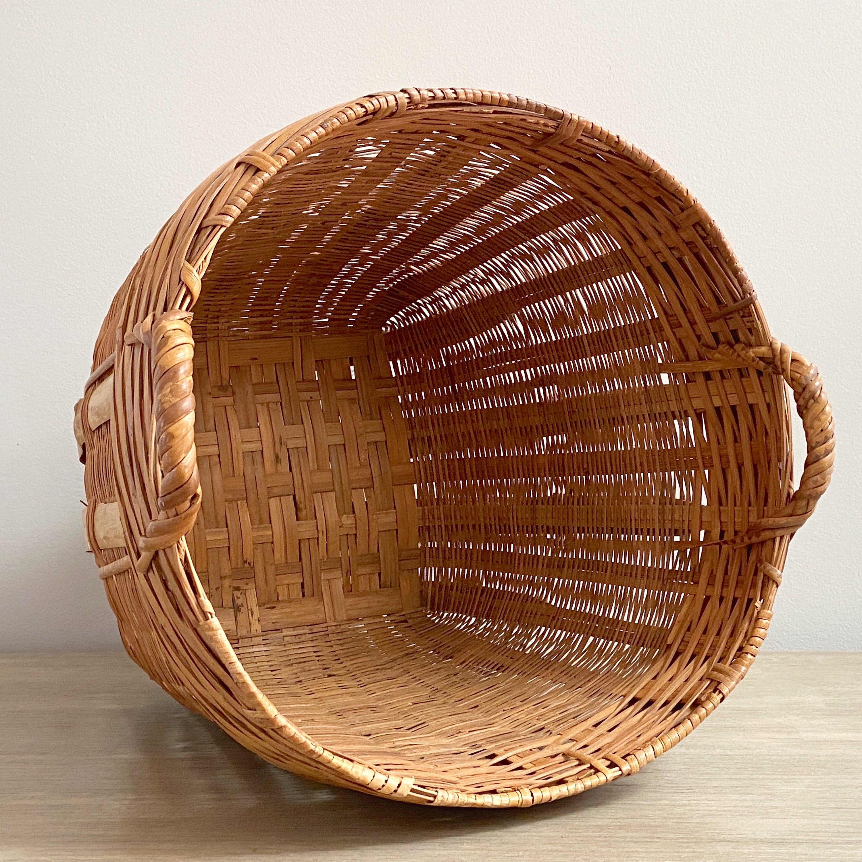 large wicker baskets for toys