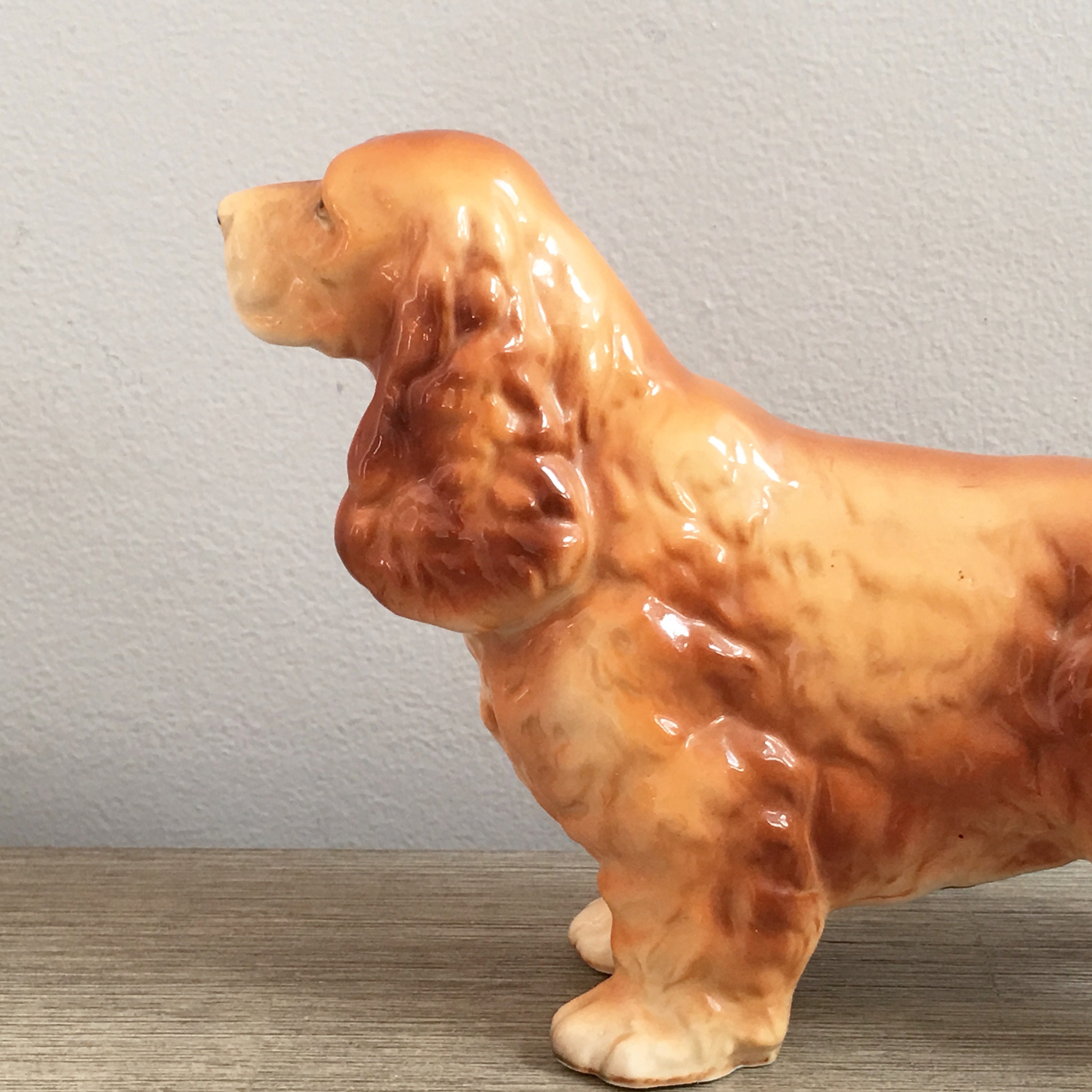 working cocker spaniel figurines