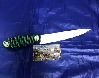 Cuchillo para Ogun Oggun Sarabanda palo knife