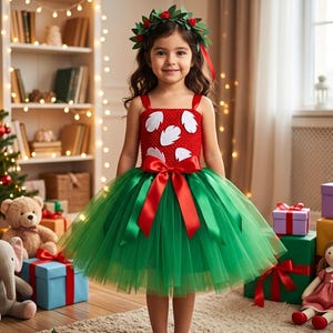 open lace back dress Christmas Leaf Dress Hawaiian Daily Wear Dresses Women  HidmFaw