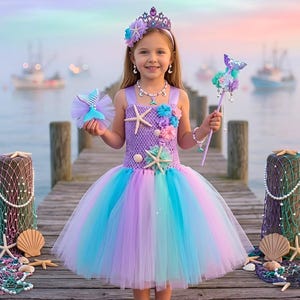 mermaid dance dress Ariel mermaid dress