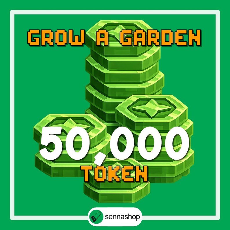 Mini Robux Tokens Grow A Garden - 50K Token | Roblox | Cheapest Price! | Fast, Safe ...