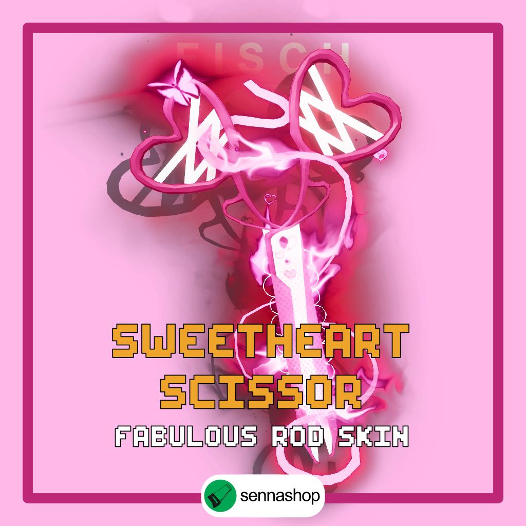 Fisch - Sweetheart Scissors [fabulous Rod] | Roblox | Cheapest Price ...