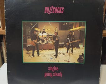 Buzzcocks - Singles Going Steady - I.R.S. Records - Canadá - SP 001 - 1979 - Vinilo de 12" - Limpieza ultrasónica