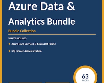 Pakiet Azure Data Bundle | Synapse, Databricks, Fabric, ADF, SQL Server | Zestaw narzędzi administratora IT | Inżynieria danych