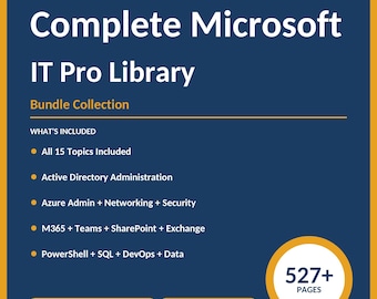 Pakiet biblioteki Microsoft IT Pro | Azure, M365, serwer, zabezpieczenia (pobierz plik PDF)