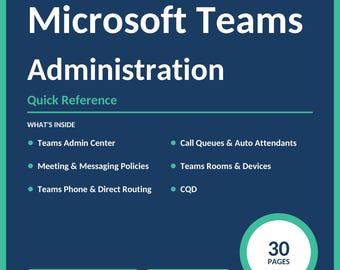 Krótki przewodnik po administracji Microsoft Teams (do pobrania w formacie PDF)