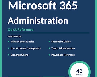 Krótki przewodnik po administracji usługą Microsoft 365 (PDF)