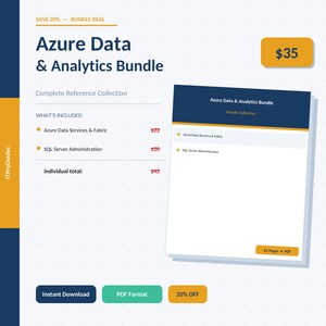 Azure Data Bundle | Synapse, Databricks, Fabric, ADF, SQL Server | IT Admin Toolkit | Data Engineering