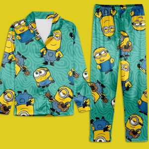 Minion Pajamas Etsy