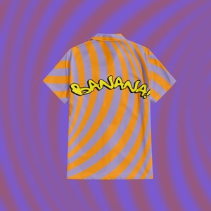 Funny Magic Minion Hawaiian shirt -  Psychedelic Minion Button Up shirt - Funny Cartoon shirt - Halloween Shirt