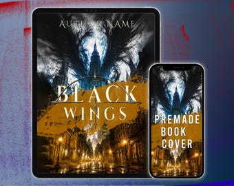Premade Book Cover Design, Kindle Cover, Fantasy Dark Magic