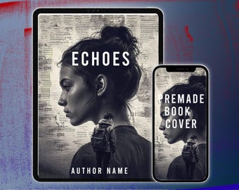 No One Came Premade Thriller Book Cover Mystery Suspense Romance Design