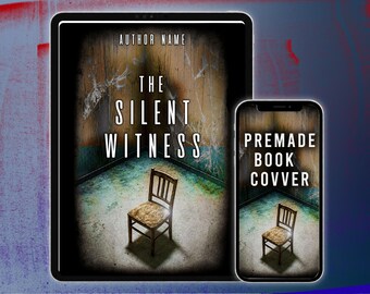 Silent Witness Thriller Cover | Interrogation Room Mystery Suspense Design