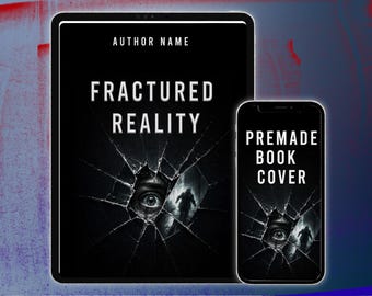 Psychological Thriller Premade Book Cover Paranoia Delusion Reality Mystery