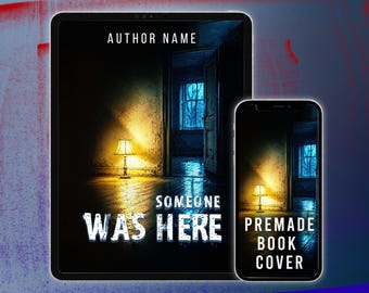 Psychological Thriller Book Cover, Suspense Mystery, Abandoned House Premade Design