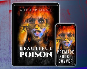Dark Romance Premade Book Cover Femme Fatale Villain Romance Design