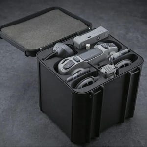 Estuche de transporte resistente para DJI Neo 2 – Almacenamiento completo del kit impreso en 3D