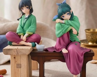 Maomao Figurine Apothecary Diaries Anime Figure Gift | Manga Character Collectible | Cute Desk Decor Otaku Gift