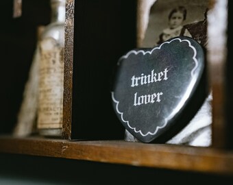 Trinket Lover Heart Button