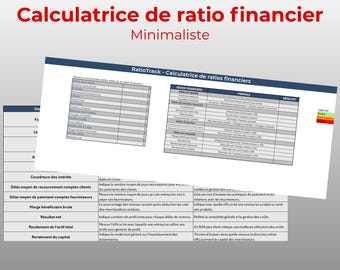 Ultra-simple financial ratio analysis tool | Minimalist RatioTrack