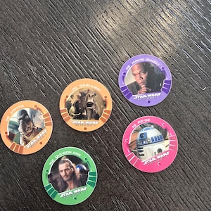 Set di "POGS" di Star Wars Episodio 1.