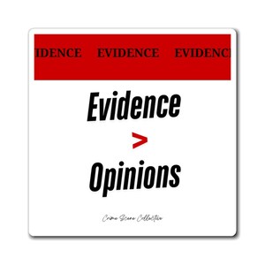 Evidencia > Imán de opinión / Imán de nevera con declaración política