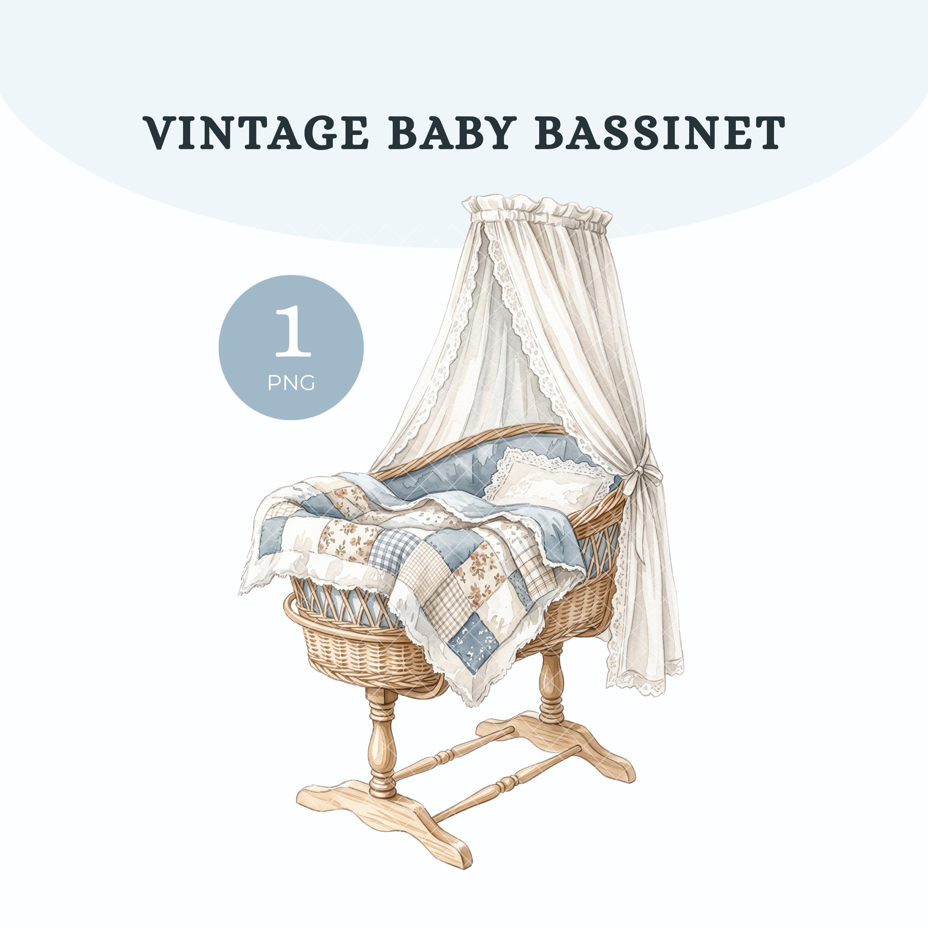 Vintage Bassinet - Etsy display picture 1