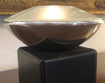 Nambe Mirrored tea light holder.