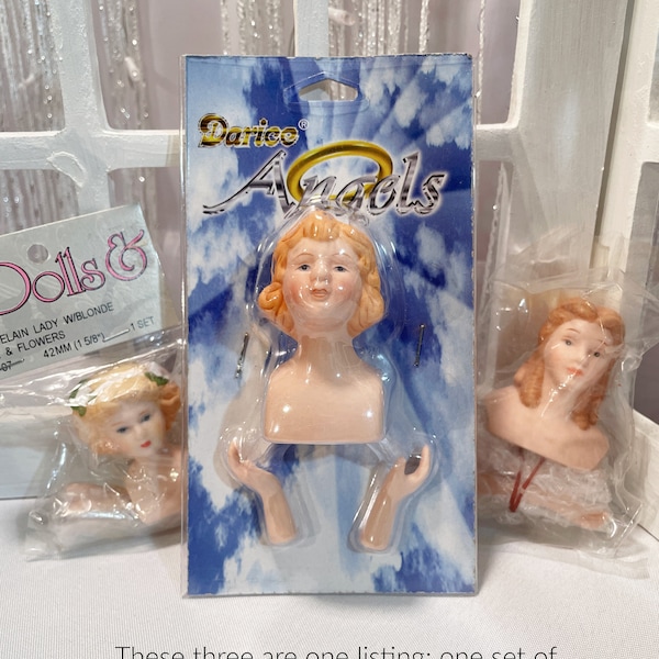 Porcelain Doll Head Etsy