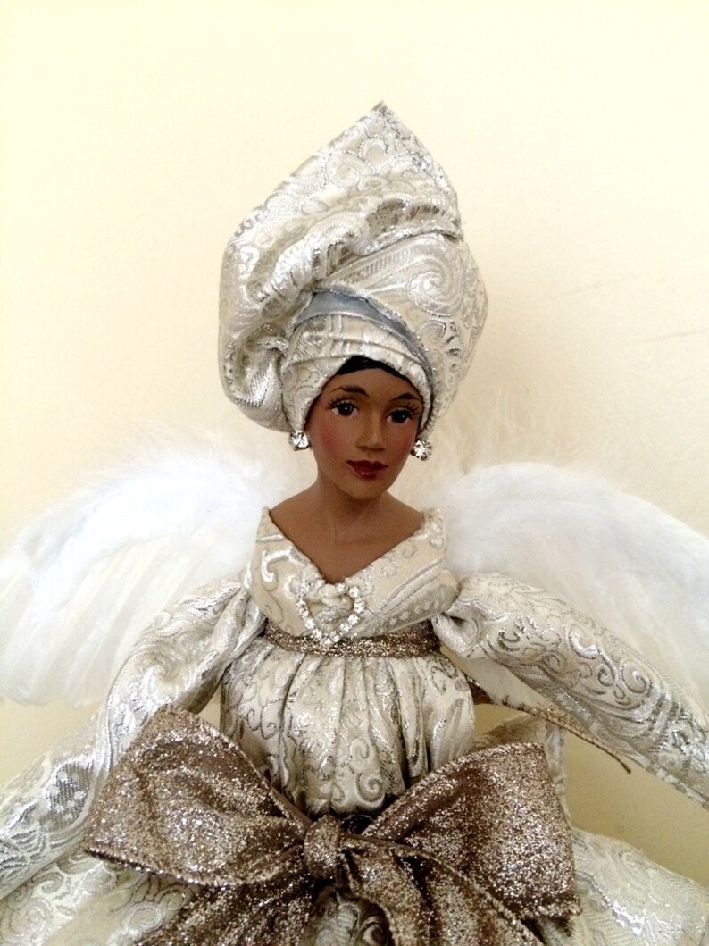 African American Angel Tree Topper 2021