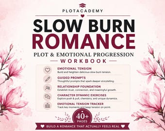 Slow Burn Romance Writing Workbook (PDF)