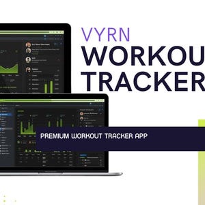 VYRN Workout Tracker Pro | Digital Fitness Planner, Templates, Timer, Journal, Photos, CSV Export