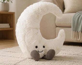 Jellycat Amuseables Mond Plüschtier – Kuscheltier Mondsichel, himmlische Deko