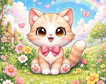 Cute Cartoon Animal Stickers Pack