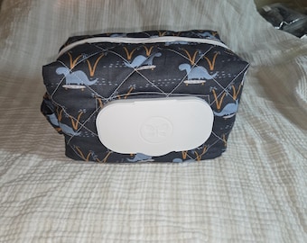 Bolsa acolchada para pañales y toallitas húmedas