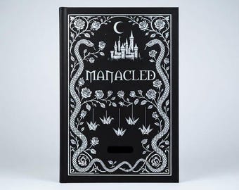 Gothic Romance Novel | Dark Hardcover Book (Manacled)