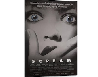 Scream Movie Wall Art Picture Painting Poster Canvas Print Artworks Bedroom Living Room Decor