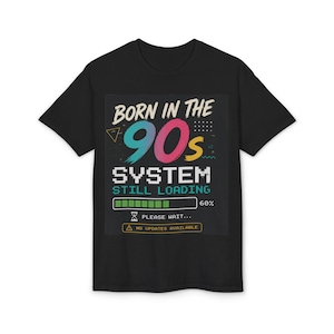 Error 404 Shirt Funny 90s Retro T Shirt Vintage Humor Gift