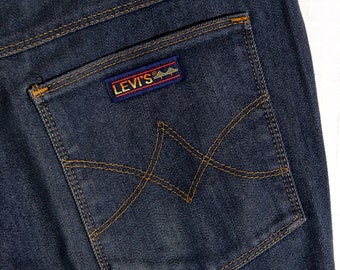 70s 80s Levis Jeans, Vintage Denim, Action Slacks, Vintage Menswear