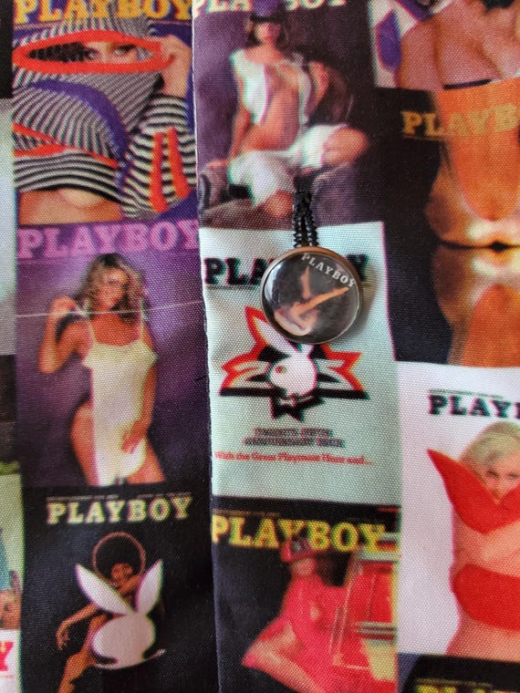 Vintage Playboy Shirt, Magazine Cover Print, 90s, Handpicked View 6