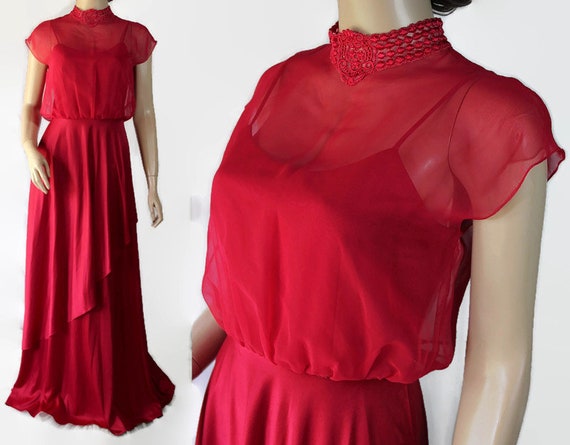 70s Disco Dress, Party Prom, Asymmetrical Skirt, R