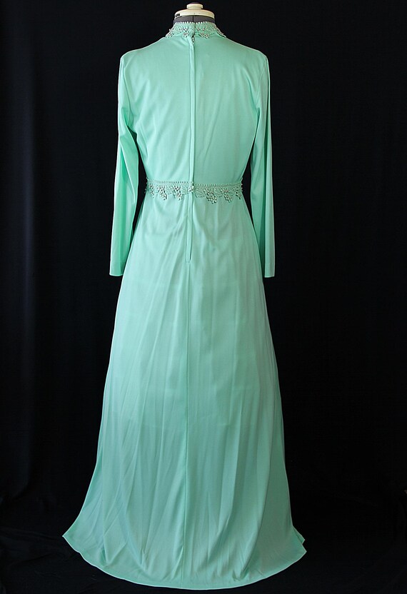 Robe Maxi Olive + Oak Femme Taille S – Vert Menthe Gris (Sans Manches, Longue) Occasion