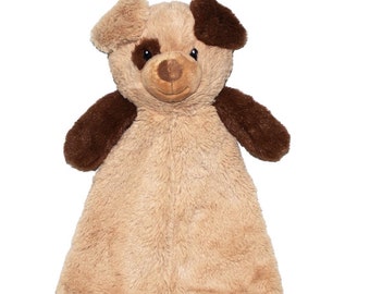 Personalised Puppy Dog, Baby Blankie Comforter
