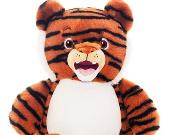 Personalised Embroidered Signature Tiger