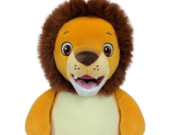 Personalised  Embroidered Signature Lion