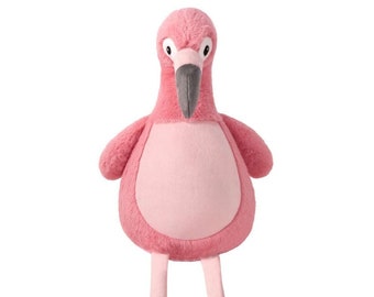 Personalised Embroidered Flamingo