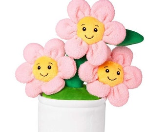 Personalised Embroidered Flower Pot