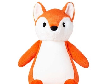 Personalised Embroidered Fox